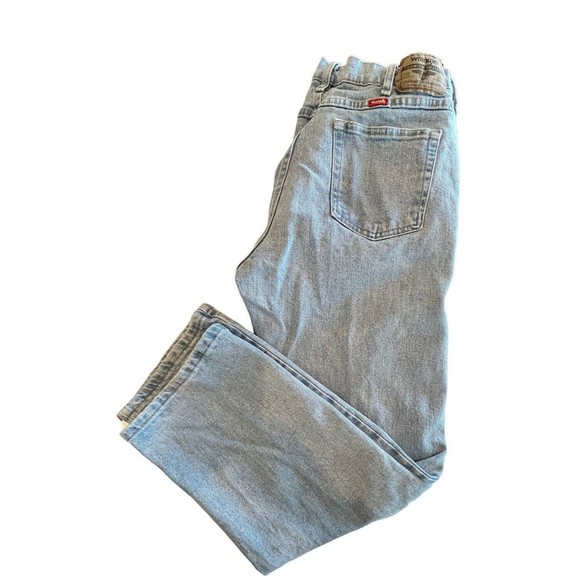 Wrangler Flex Regular Fit Men’s Jeans Premium Denim Tag Size 36x30 - Picture 5 of 5